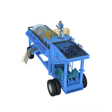 JXSC Small gold trommel drum separate plant for diamond